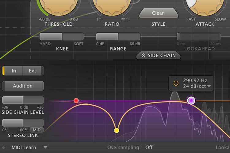 FabFilter Pro-C 2 compressor plugin