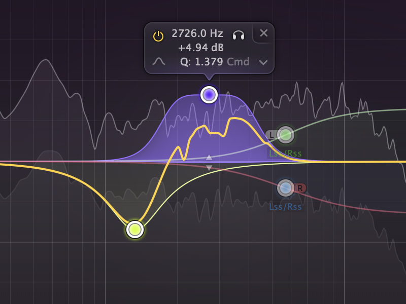 FabFilter Pro-Q 4 EQ plugin interface