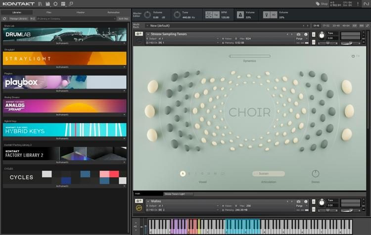 Native Instruments Kontakt 7 sampler plugin