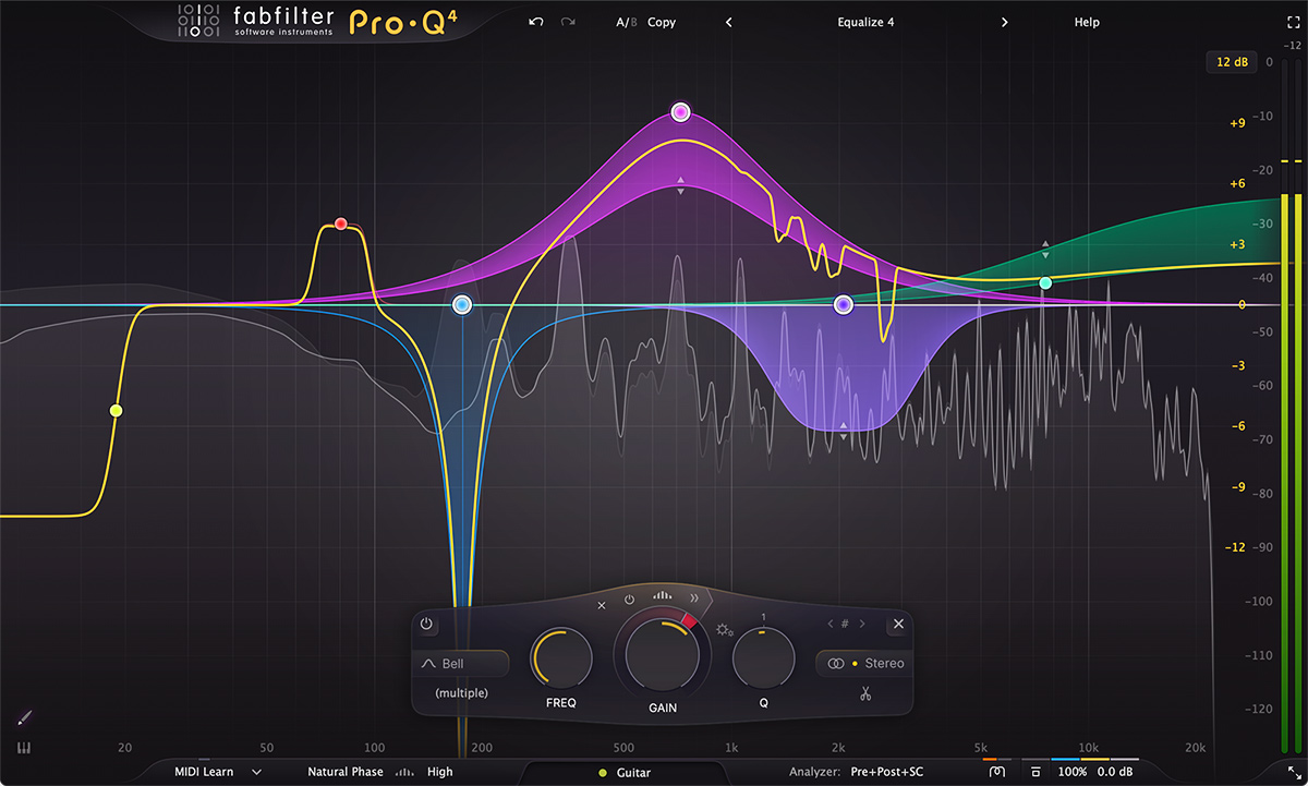 FabFilter Pro-Q 4 Equalizer Plugin