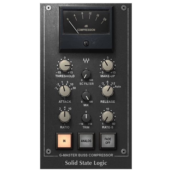 Waves SSL G-Bus Compressor plugin